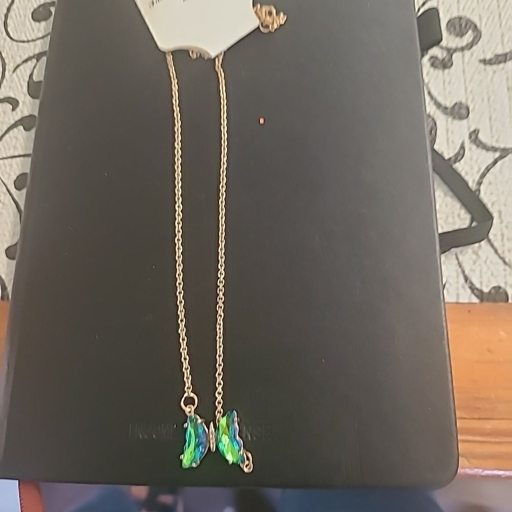 Goldtone Butterfly Necklace